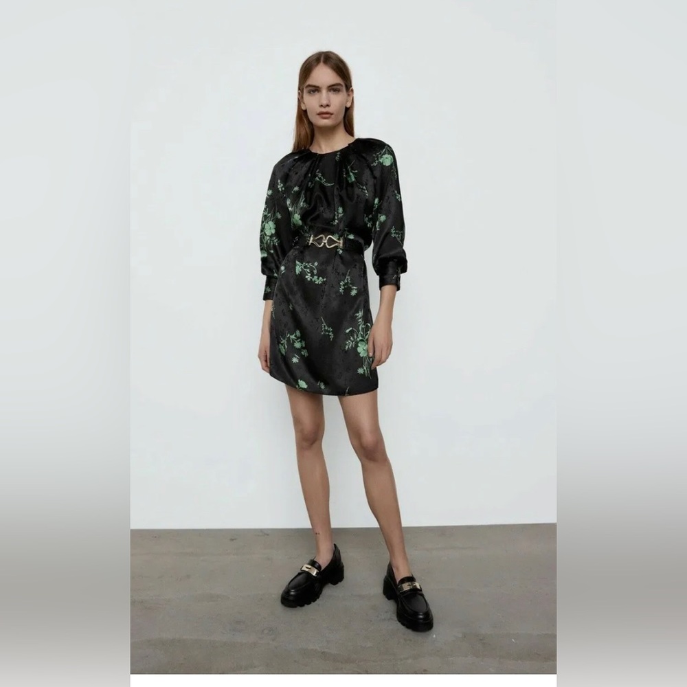 Zara Floral Mini Dress